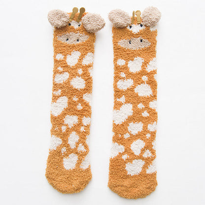 Chaussettes Plusock Cute Zoom Quarter (2 paires) - Girafe - EU36-40(US3-7) - image 12