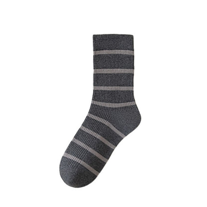 Chaussettes courtes absorbantes et douces Plusock grande taille (5 paires) - Gris foncé - EU39-44(US6-10) - image 9