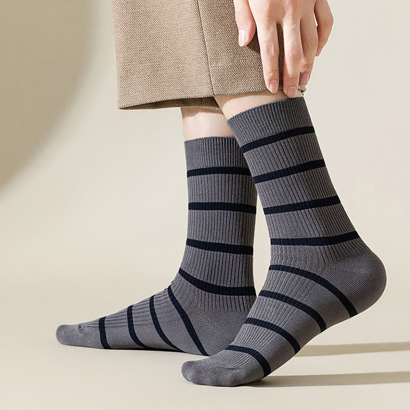 Chaussettes courtes absorbantes et douces Plusock grande taille (5 paires) - image 3