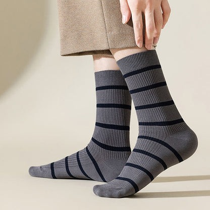 Chaussettes courtes absorbantes et douces Plusock grande taille (5 paires) - image 3