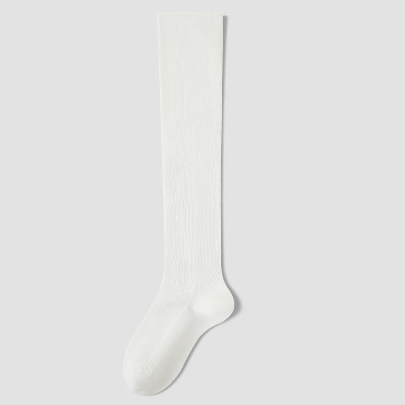 Chaussettes hautes antibactériennes (3 paires) - Blanc - EU36-40(US3-7) - image 9