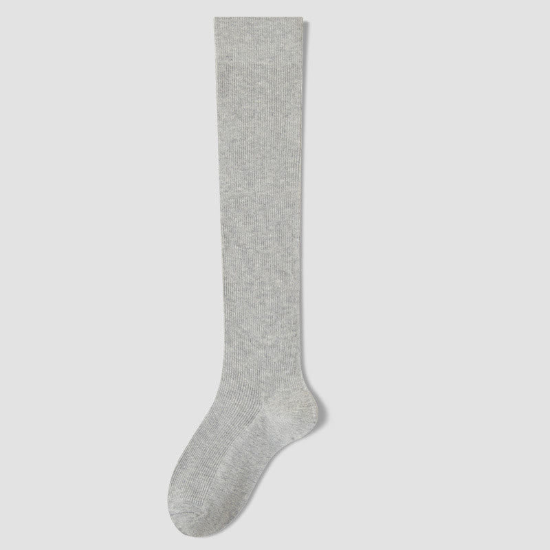 Chaussettes hautes antibactériennes Plusock grande taille (3 paires) - Gris clair - EU36-40(US3-7) - image 11