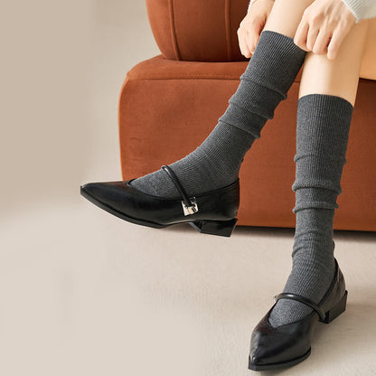 Chaussettes hautes antibactériennes Plusock grande taille (3 paires) - image 7