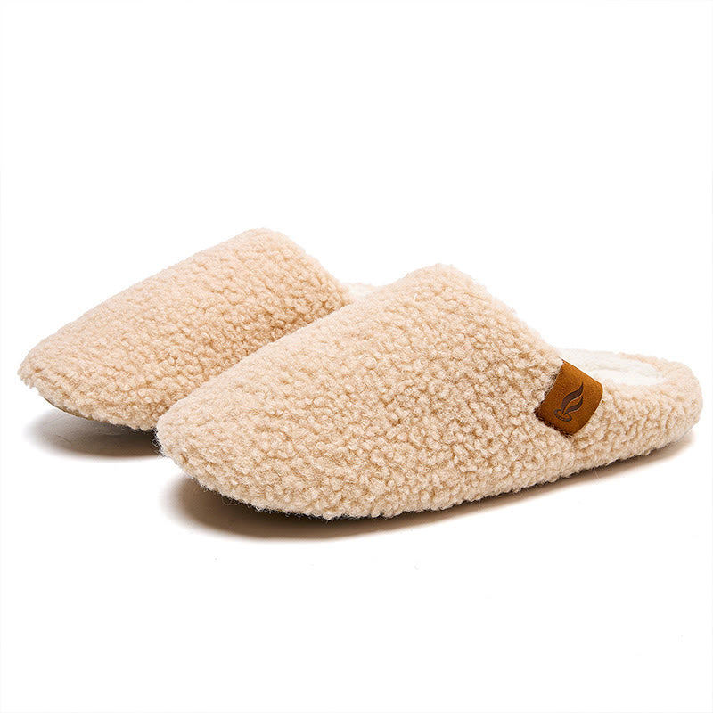 Pantoufles à semelle souple grande taille - Beige - EU44-45(US10-11) - image 10