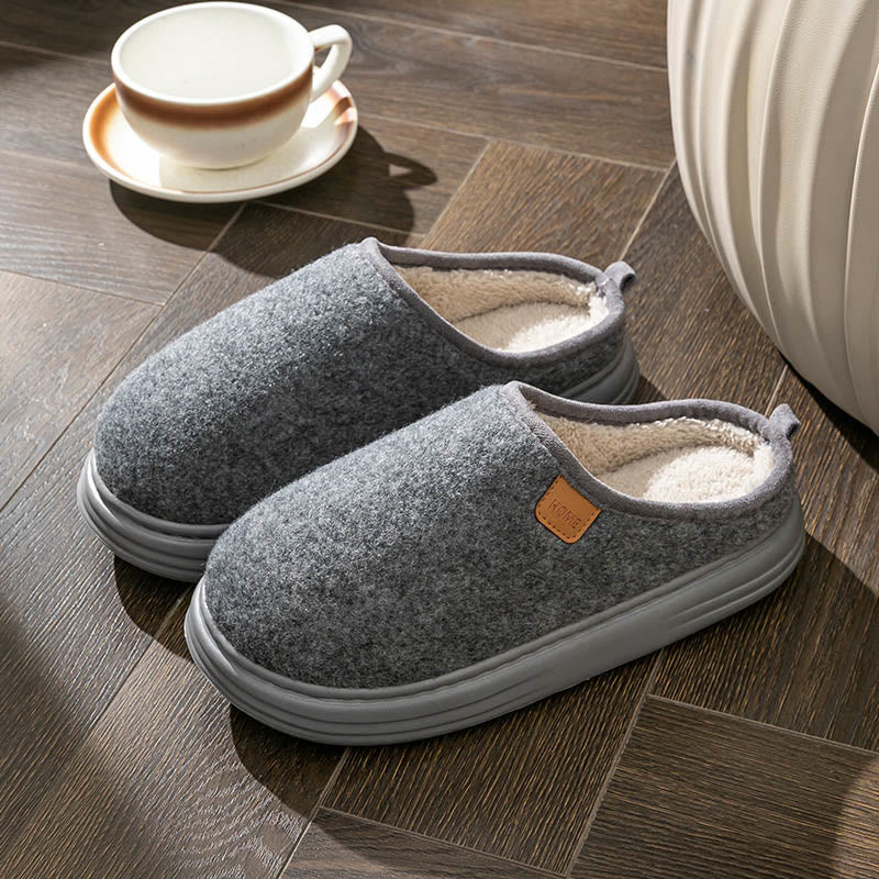 Chaussons denses Plusock grande taille - Gris - EU49-50 (US14-15) - image 9