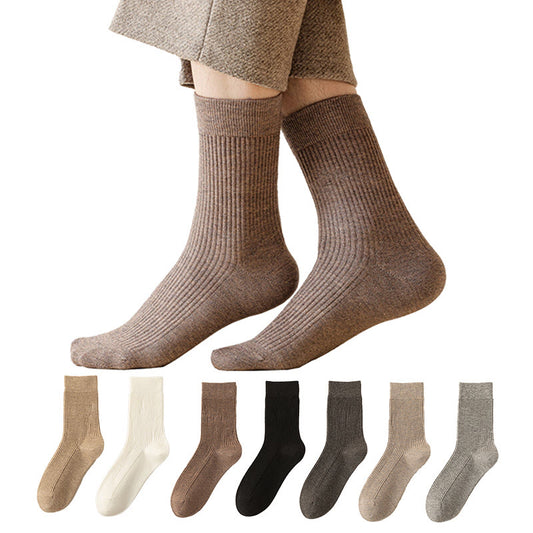 Chaussettes basses décontractées de couleur unie (4 paires) - image 0