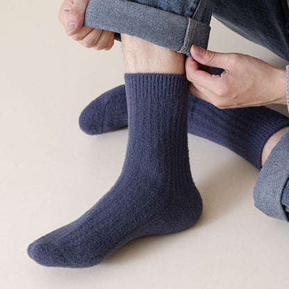 Chaussettes rétro unies (3 paires) - image 6