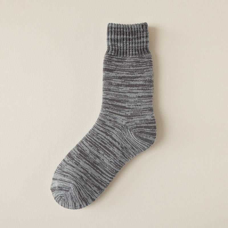 Chaussettes extra-épaisses Plusock grande taille (5 paires) - Gris foncé - EU39-44(US6-10) - image 10