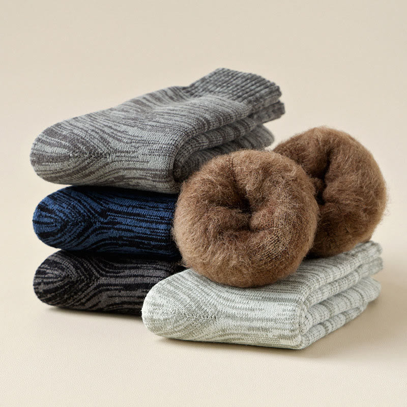 Chaussettes extra-épaisses Plusock grande taille (5 paires) - image 8