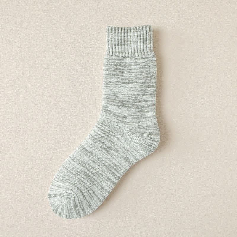 Chaussettes extra-épaisses Plusock grande taille (5 paires) - Gris clair - EU39-44(US6-10) - image 11