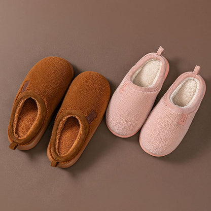 Pantoufles simples en peluche grande taille - image 9