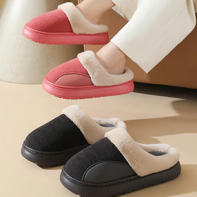 Pantoufles Plusock grandes tailles à semelles épaisses - image 1