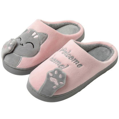 Pantoufles chat 3D grande taille - Rose - EU43-44(US9-10) - image 11
