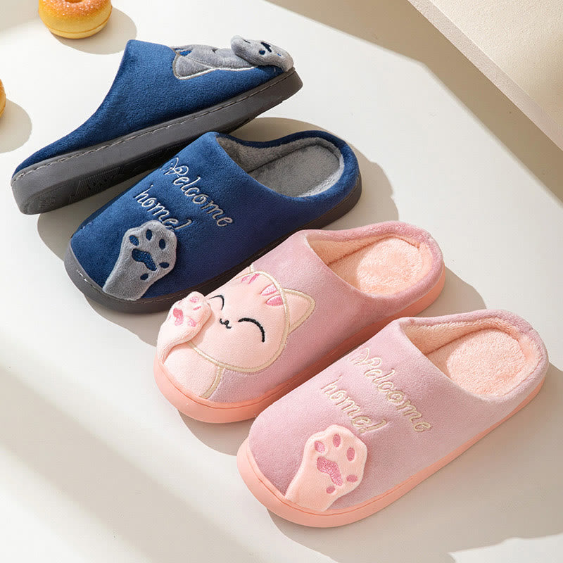 Pantoufles Plusock grandes tailles 3D chat dessin animé - image 9