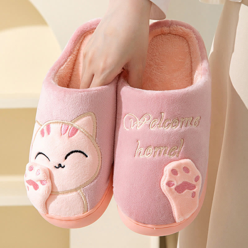 Pantoufles chat 3D grande taille - image 3