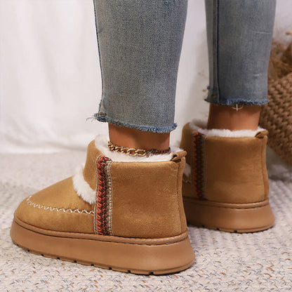 Pantoufles/bottines ethniques en dentelle grandes tailles - image 6