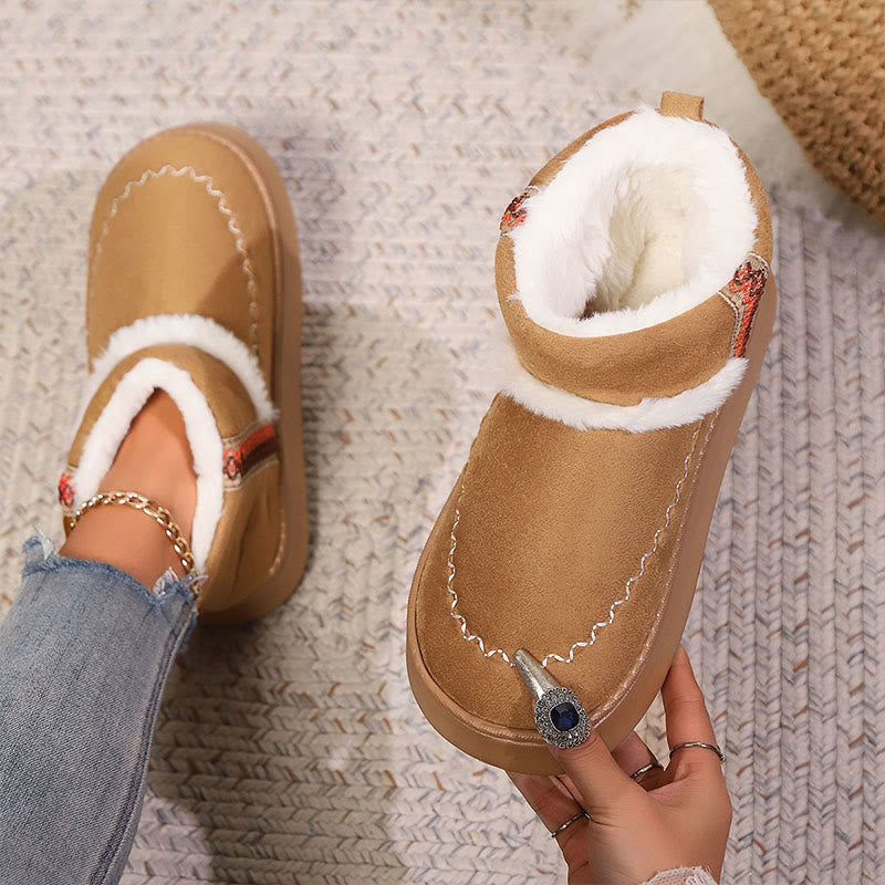 Pantoufles/bottines ethniques en dentelle grandes tailles - image 9