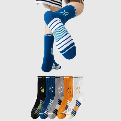 Chaussettes de compression sans couture grande taille (5 paires) - image 0
