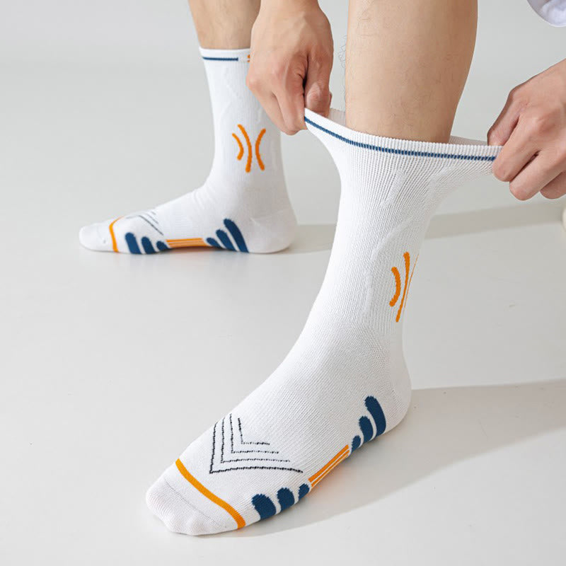 Chaussettes de compression sans couture grande taille (5 paires) - image 1