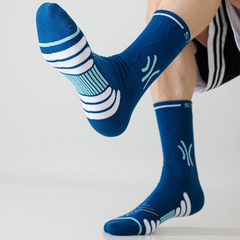 Chaussettes de compression sans couture grande taille (5 paires) - image 4