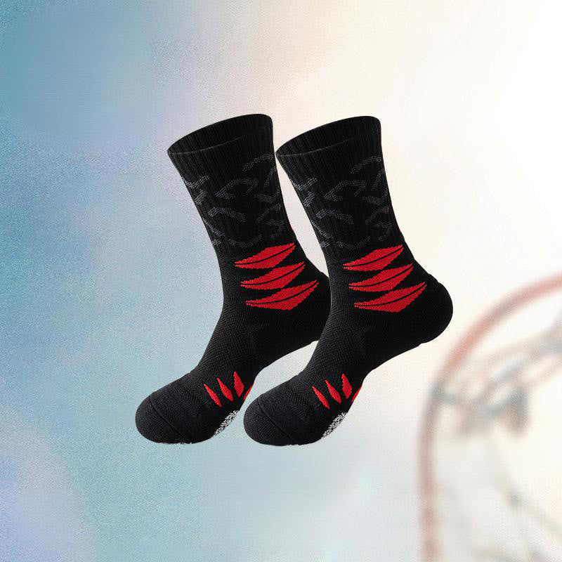 Chaussettes de compression ergonomiques Plusock Grande Taille (5 paires) - Rouge - EU38-44(US5-10) - image 11