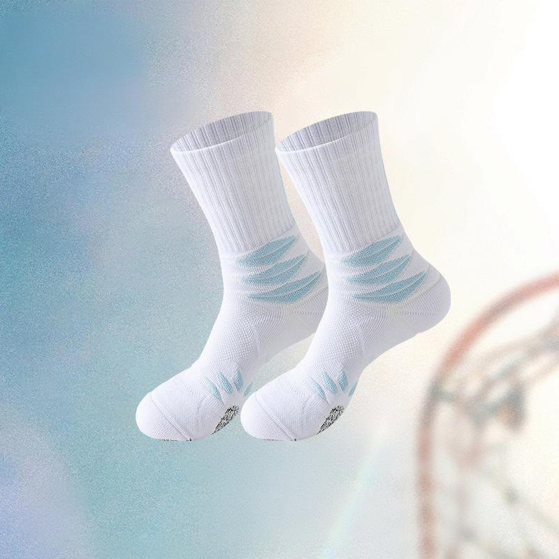 Chaussettes de compression ergonomiques grandes tailles (5 paires) - Bleu - EU38-44(US5-10) - image 7