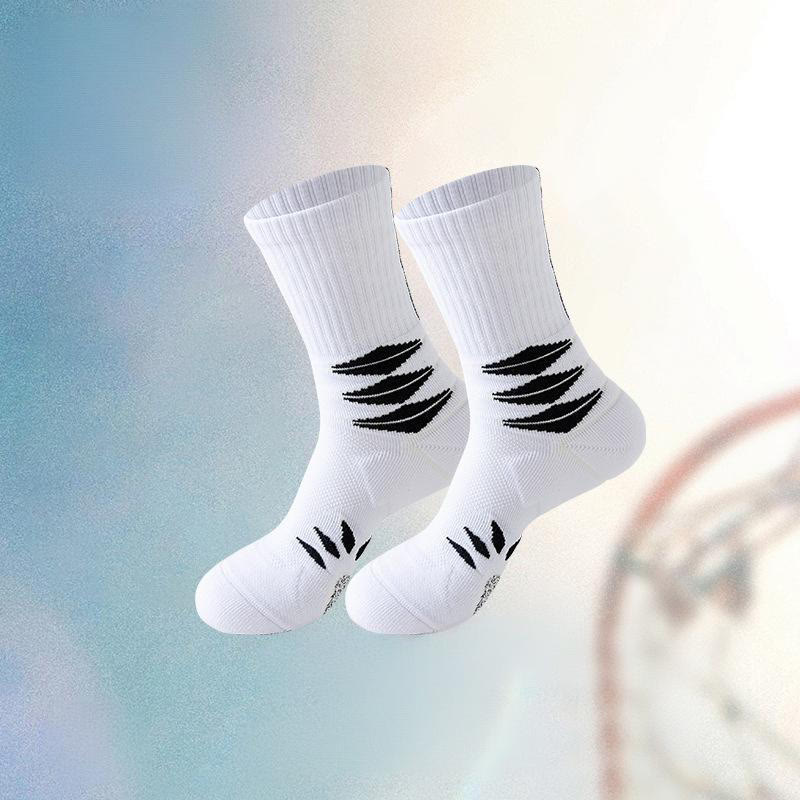 Chaussettes de compression ergonomiques Plusock Grande Taille (5 paires) - Blanc - EU38-44(US5-10) - image 10