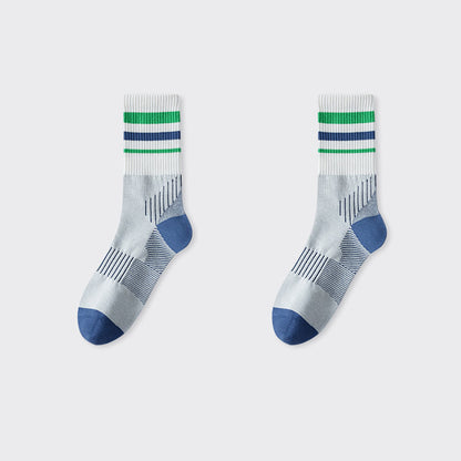 Chaussettes de compression Plusock Grande Taille à bord-côte (5 paires) - Blanc - EU38-44(US5-10) - image 11