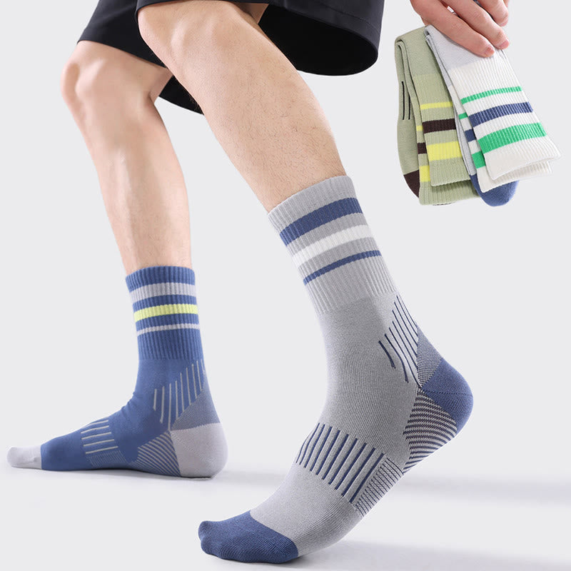 Chaussettes de compression Plusock Grande Taille à bord-côte (5 paires) - image 1