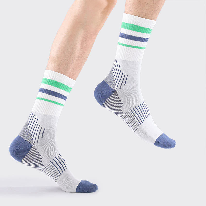 Chaussettes de compression Plusock Grande Taille à bord-côte (5 paires) - image 7