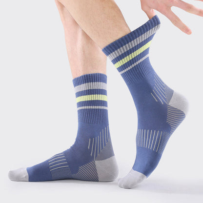 Chaussettes de compression Plusock Grande Taille à bord-côte (5 paires) - image 5