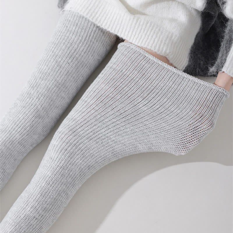 Chaussettes hautes en coton souple - image 15