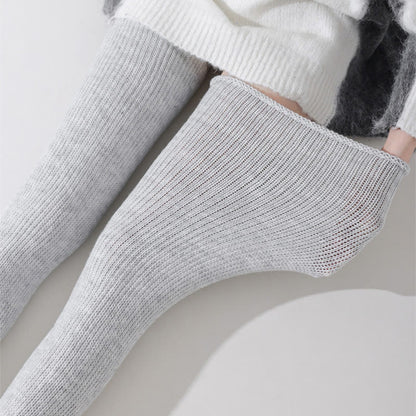 Chaussettes hautes en coton souple - image 15