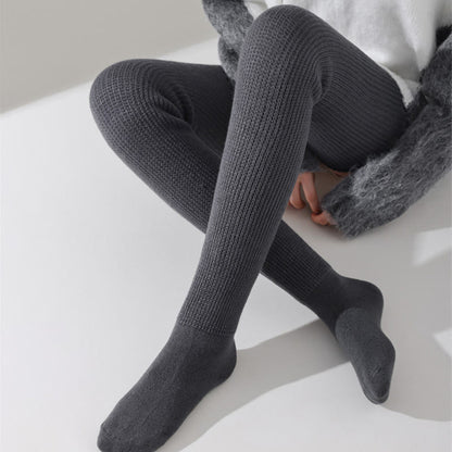 Chaussettes hautes en coton souple - image 8