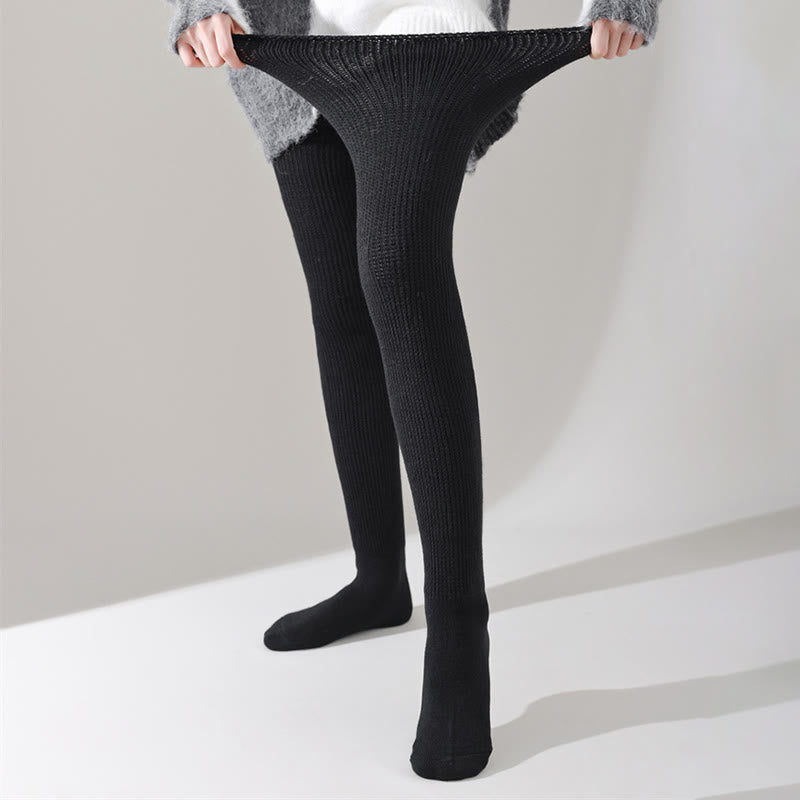 Chaussettes hautes en coton souple - image 5