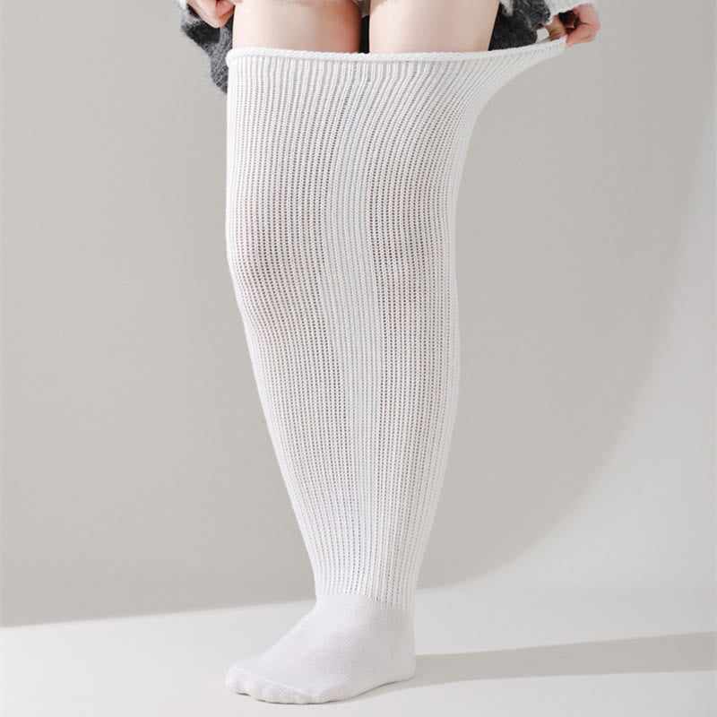 Chaussettes hautes en coton souple - image 10