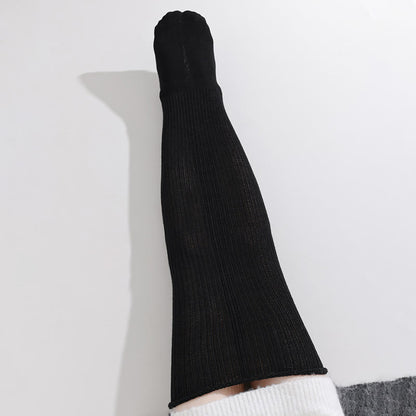 Chaussettes hautes en coton souple - image 13