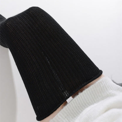 Chaussettes hautes en coton souple - image 11