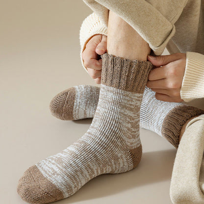 Chaussettes basses en peluche douce grande taille Plusock (5 paires) - image 3