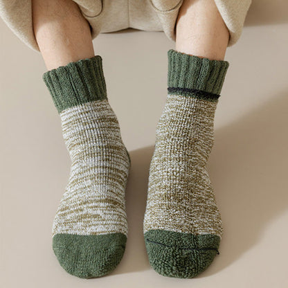 Chaussettes basses en peluche douce grande taille Plusock (5 paires) - image 7