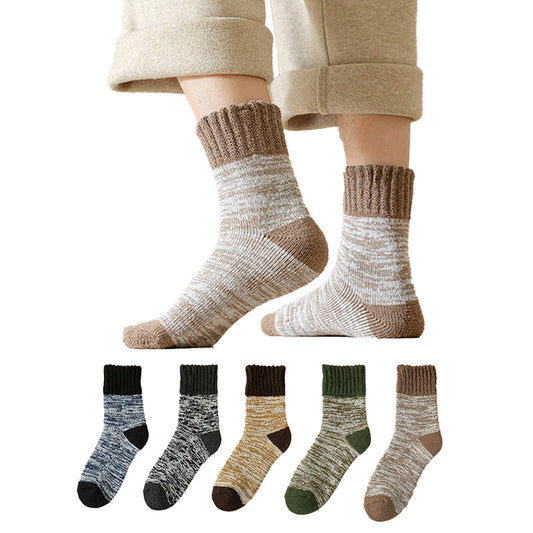 Chaussettes basses en peluche douce (5 paires) - image 0