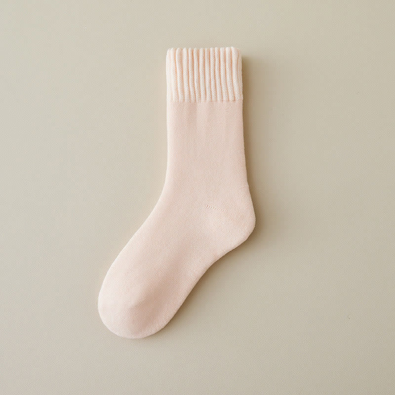 Chaussettes rouges bonbon (8 paires) - Rose - EU36-43(US3-9) - image 6