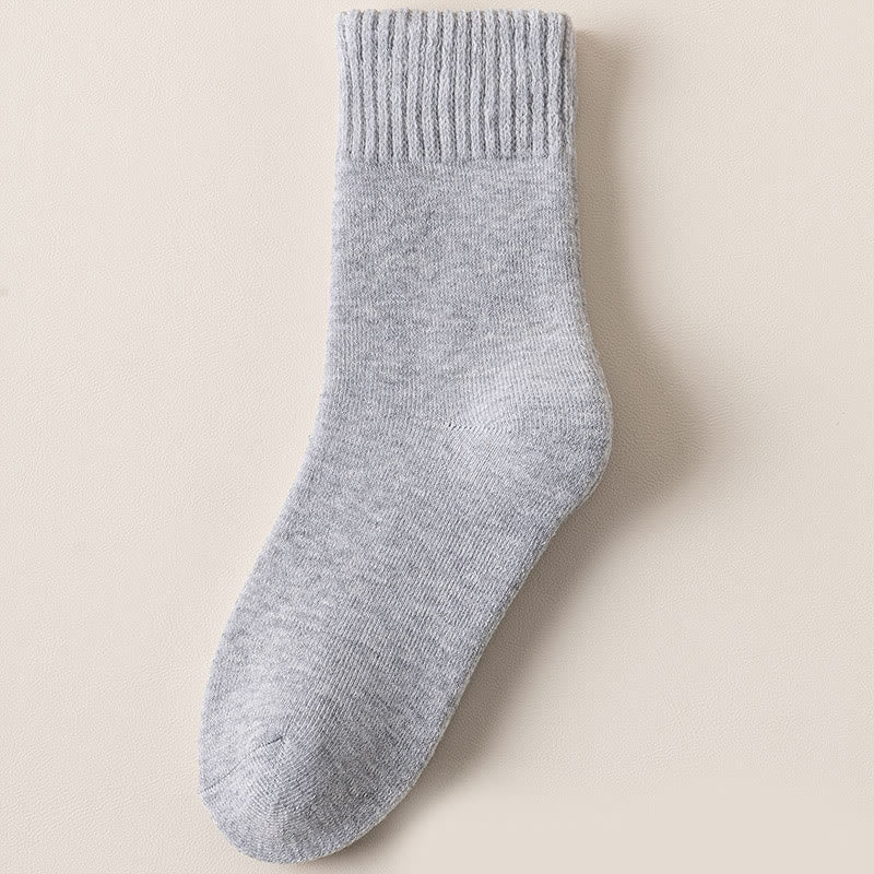 Chaussettes rouges bonbon (8 paires) - Gris clair - EU36-43(US3-9) - image 11