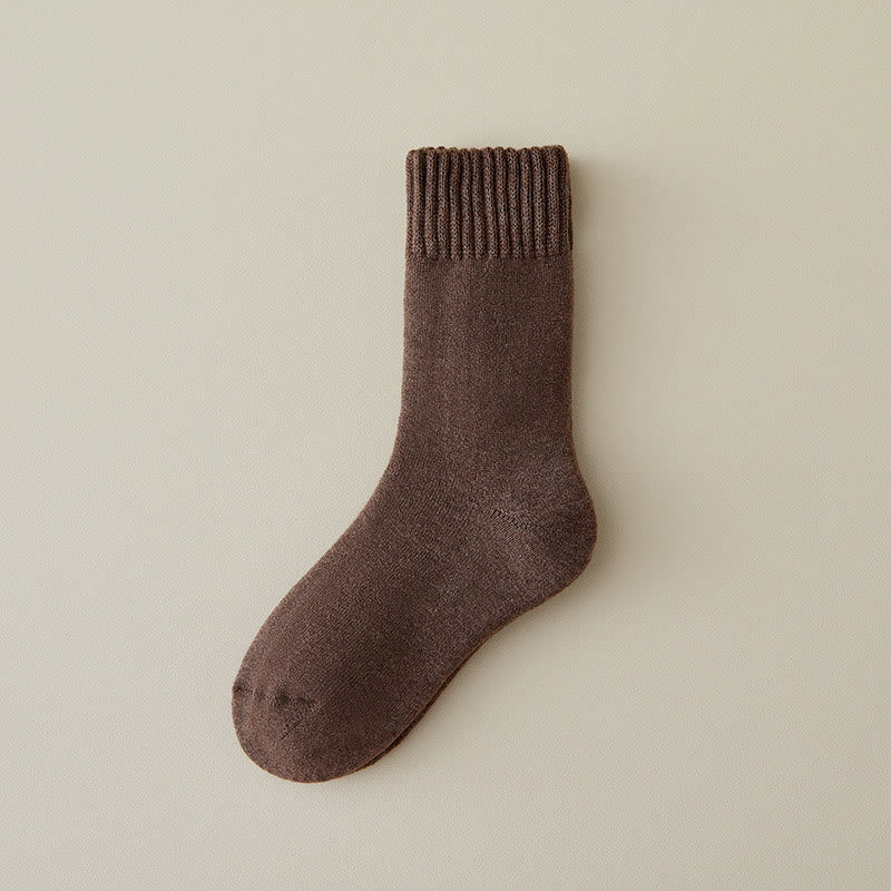 Chaussettes rouges bonbon (8 paires) - Brun - EU36-43(US3-9) - image 7