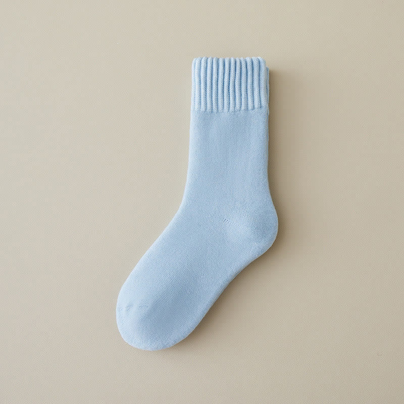 Chaussettes Plusock grandes tailles, couleurs bonbon (8 paires) - Bleu - EU36-43(US3-9) - image 8