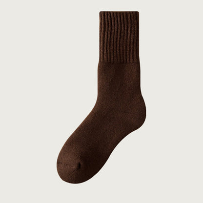 Chaussettes polaires confortables Plusock grandes tailles (6 paires) - Brun - EU39-44(US6-10) - image 12