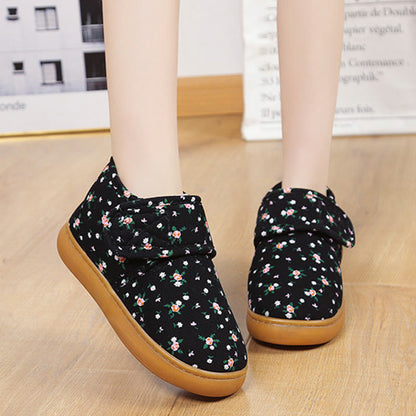 Pantoufles fleuries Plusock grandes tailles - image 6