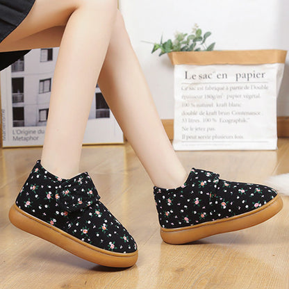 Pantoufles fleuries grandes tailles - image 7