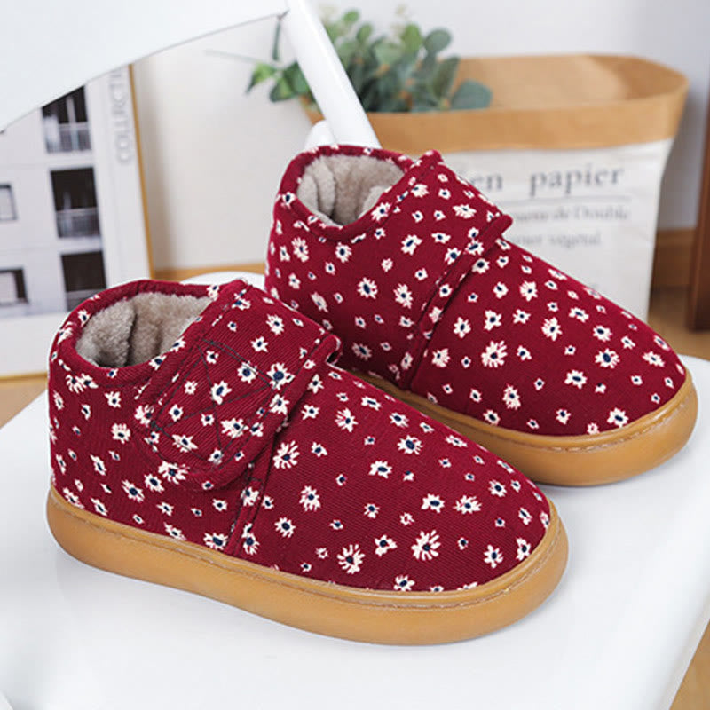 Pantoufles fleuries grandes tailles - Vin - EU41-42(US7.5-8.5) - image 12