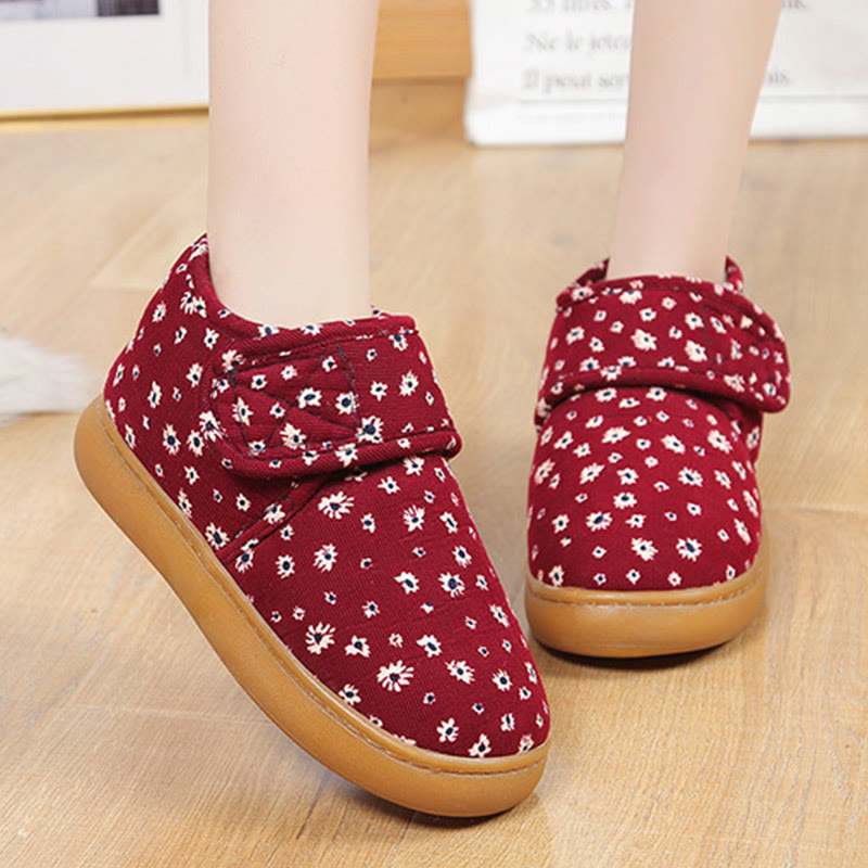 Pantoufles fleuries Plusock grandes tailles - image 11